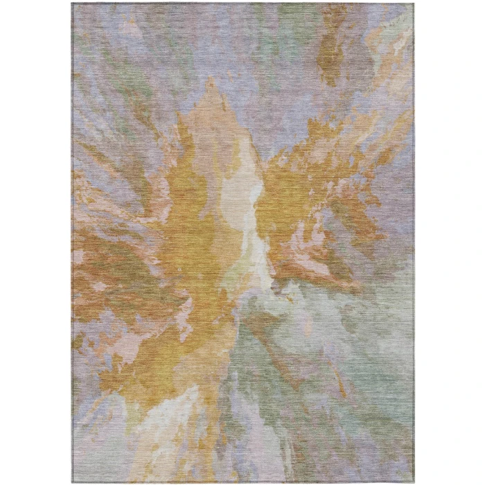 Addison Rugs Chantille Orange ACN1632 9ft. x 12ft. Rect. Rug