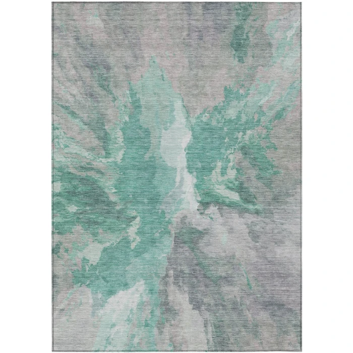 Addison Rugs Chantille Teal ACN1632 8ft. x 10ft. Rect. Rug