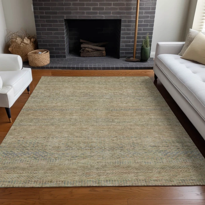 Addison Rugs Chantille Brown ACN1634 5ft. x 7ft.6in. Rect. Rug
