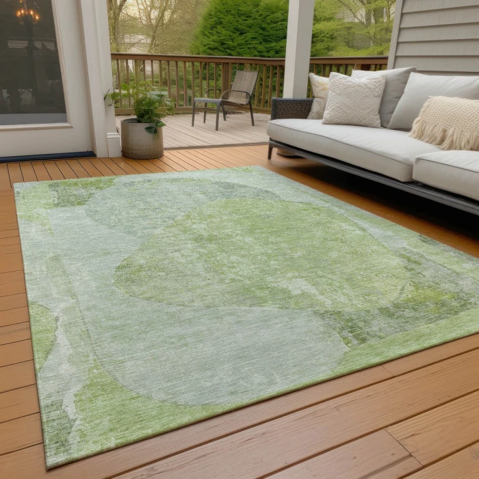 Addison Rugs Chantille Green ACN1635 5ft. x 7ft.6in. Rect. Rug