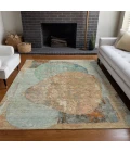 Addison Rugs Chantille Teal ACN1635 5ft. x 7ft.6in. Rect. Rug