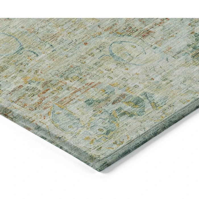 Addison Rugs Chantille Green ACN1636 8ft. x 10ft. Rect. Rug