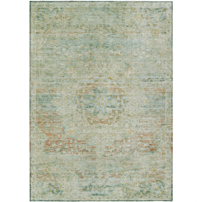 Addison Rugs Chantille Green ACN1636 8ft. x 10ft. Rect. Rug