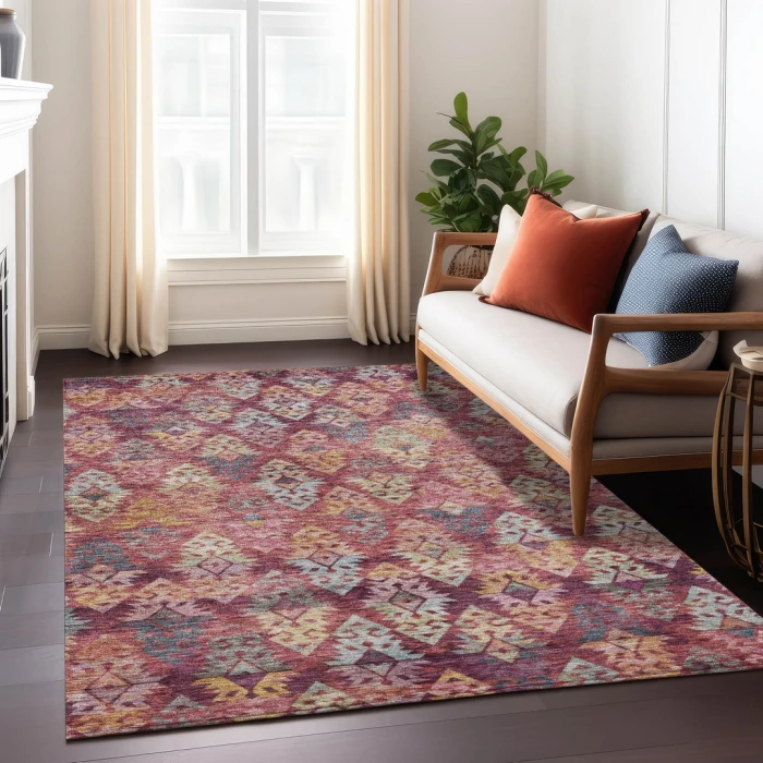 Addison Rugs Chantille Orange ACN1637 5ft. x 7ft.6in. Rect. Rug