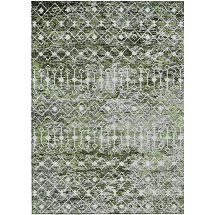 Addison Rugs Chantille Green ACN1638 5ft. x 7ft.6in. Rect. Rug