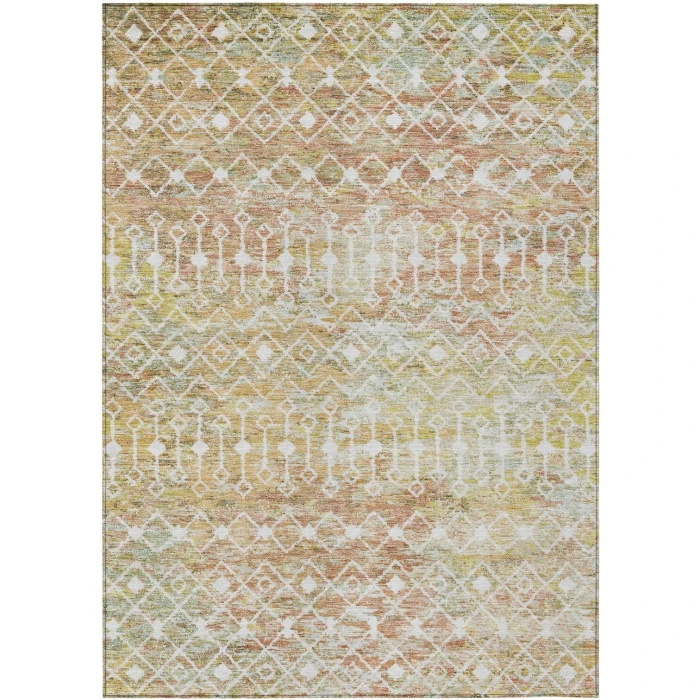 Addison Rugs Chantille Orange ACN1638 5ft. x 7ft.6in. Rect. Rug