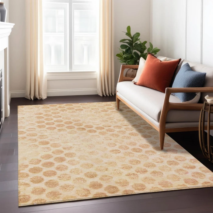 Addison Rugs Chantille Orange ACN1642 5ft. x 7ft.6in. Rect. Rug