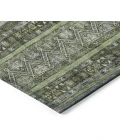 Addison Rugs Chantille Green ACN1644 9ft. x 12ft. Rect. Rug