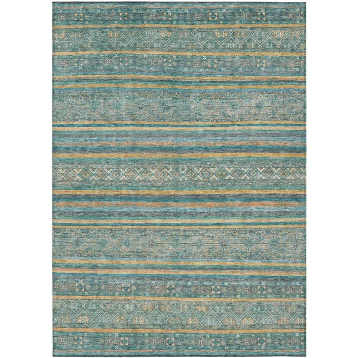 Addison Rugs Chantille Teal ACN1644 8ft. x 10ft. Rect. Rug