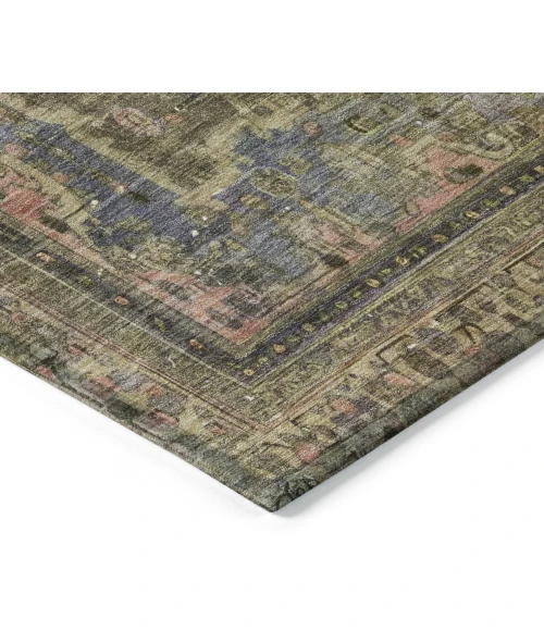Addison Rugs Chantille Green ACN1646 8ft. x 10ft. Rect. Rug