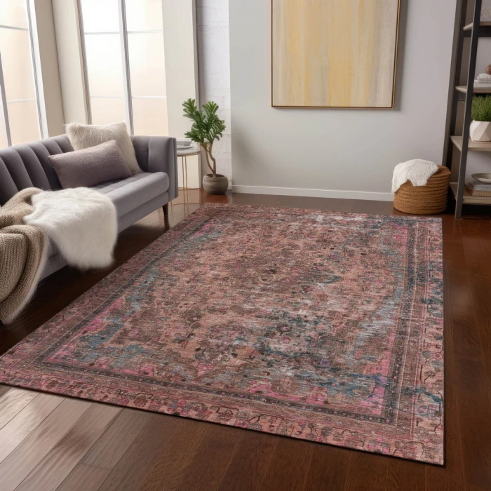 Addison Rugs Chantille Pink ACN1646 9ft. x 12ft. Rect. Rug