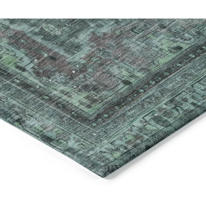 Addison Rugs Chantille Teal ACN1646 9ft. x 12ft. Rect. Rug