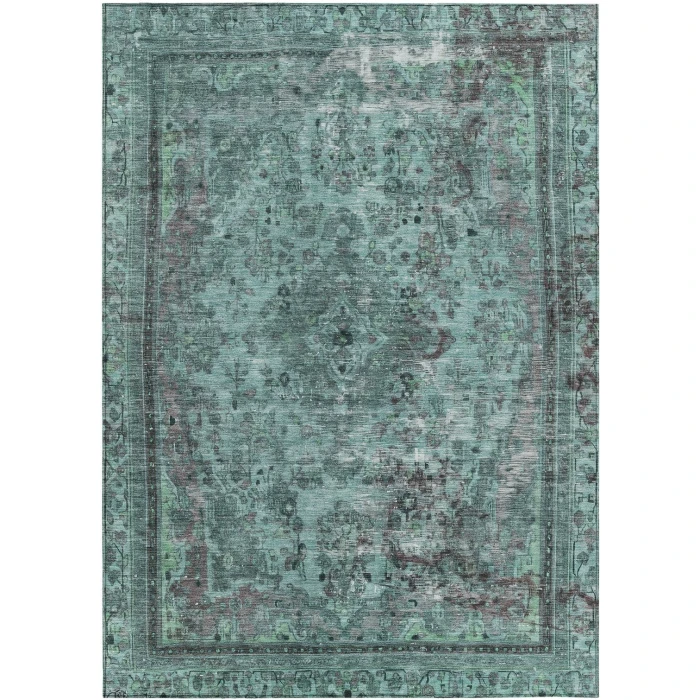 Addison Rugs Chantille Teal ACN1646 9ft. x 12ft. Rect. Rug
