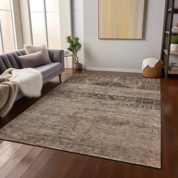 Addison Rugs Chantille Brown ACN1647 5ft. x 7ft.6in. Rect. Rug