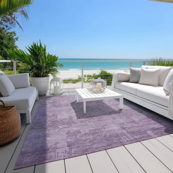 Addison Rugs Chantille Purple ACN1650 8ft. x 10ft. Rect. Rug