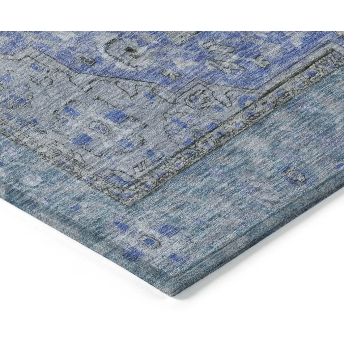 Addison Rugs Chantille Blue ACN1651 9ft. x 12ft. Rect. Rug