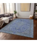 Addison Rugs Chantille Blue ACN1651 9ft. x 12ft. Rect. Rug