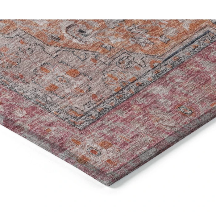 Addison Rugs Chantille Orange ACN1651 9ft. x 12ft. Rect. Rug