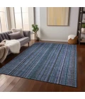 Addison Rugs Chantille Blue ACN1654 8ft. x 10ft. Rect. Rug