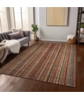 Addison Rugs Chantille Orange ACN1654 8ft. x 10ft. Rect. Rug