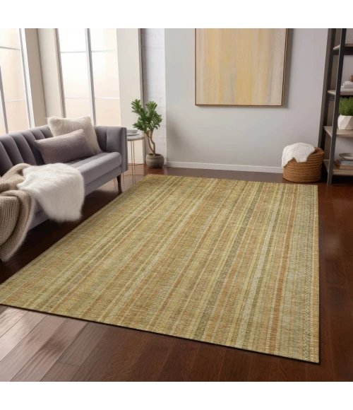Addison Rugs Chantille Gold ACN1655 8ft. x 10ft. Rect. Rug