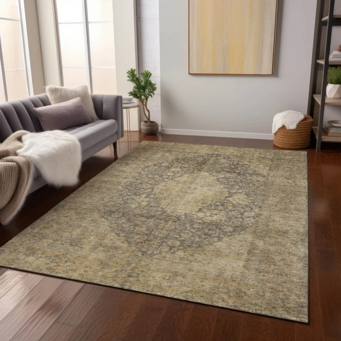 Addison Rugs Chantille Brown ACN1657 9ft. x 12ft. Rect. Rug