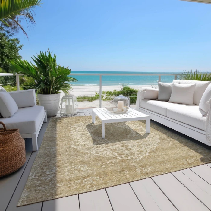 Addison Rugs Chantille Ivory ACN1657 5ft. x 7ft.6in. Rect. Rug