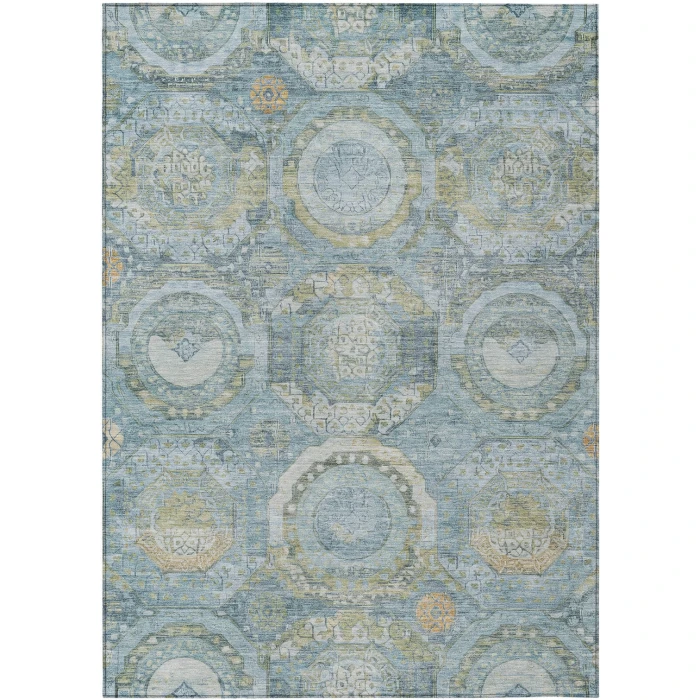 Addison Rugs Chantille Blue ACN1661 5ft. x 7ft.6in. Rect. Rug