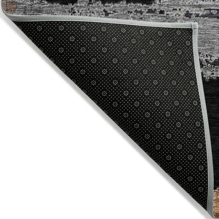 Addison Rugs Chantille Black ACN1665 9ft. x 12ft. Rect. Rug