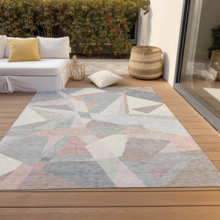 Addison Rugs Chantille Pink ACN1666 8ft. x 10ft. Rect. Rug