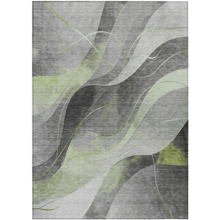 Addison Rugs Chantille Green ACN1668 5ft. x 7ft.6in. Rect. Rug