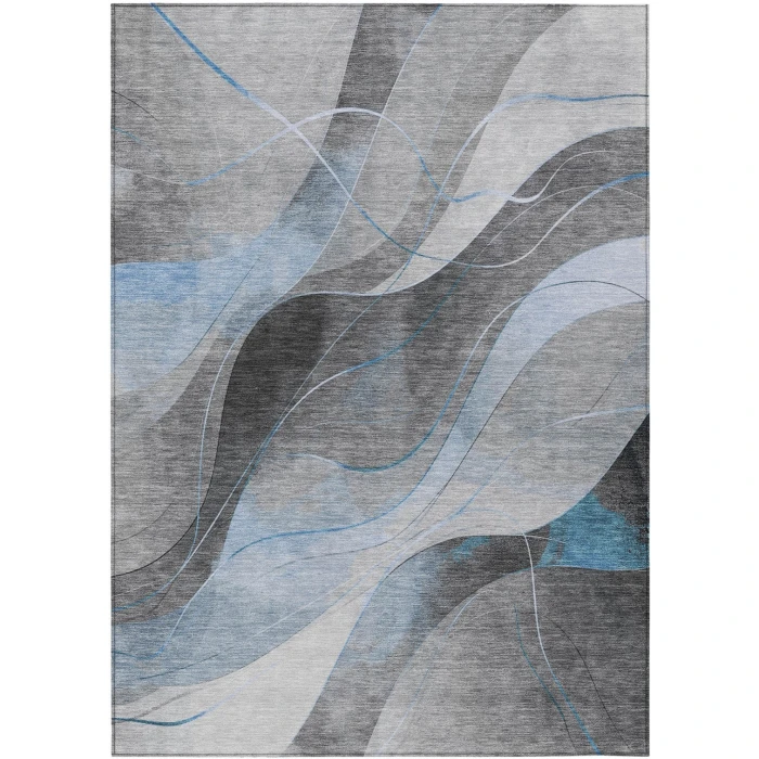 Addison Rugs Chantille Blue ACN1668 8ft. x 10ft. Rect. Rug