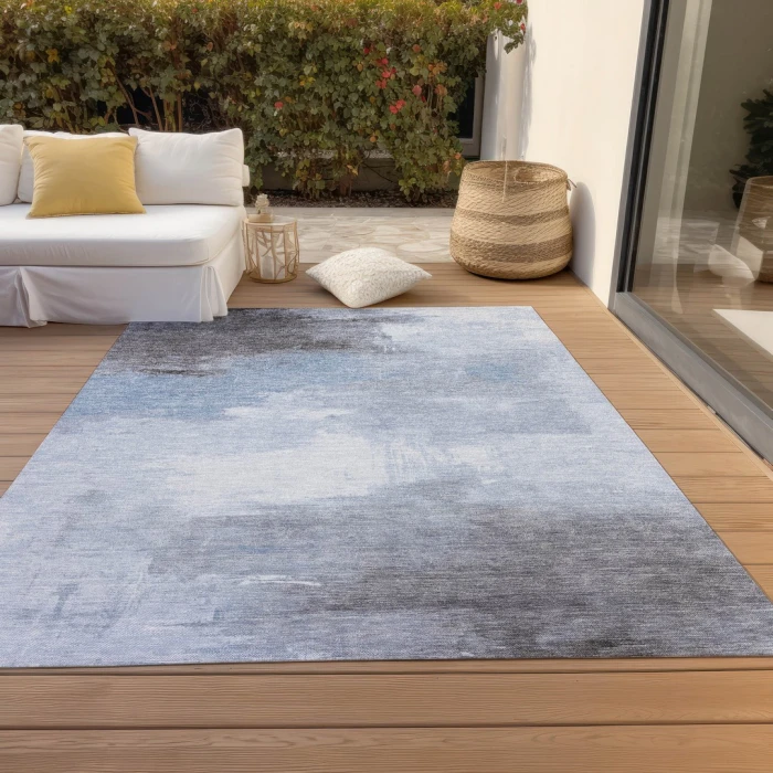 Addison Rugs Chantille Blue ACN1672 5ft. x 7ft.6in. Rect. Rug