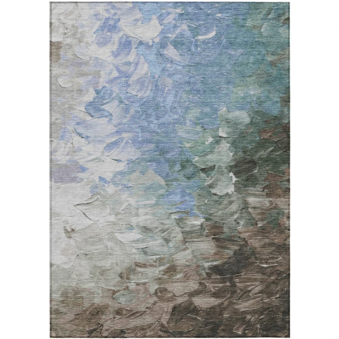 Addison Rugs Chantille Blue ACN1674 9ft. x 12ft. Rect. Rug
