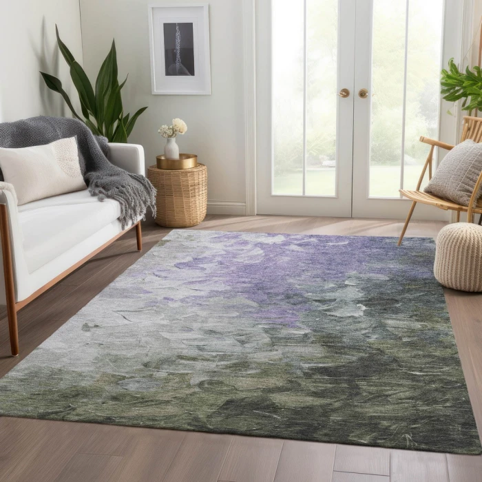 Addison Rugs Chantille Purple ACN1674 8ft. x 10ft. Rect. Rug