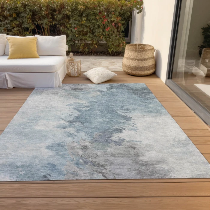 Addison Rugs Chantille Blue ACN1675 5ft. x 7ft.6in. Rect. Rug
