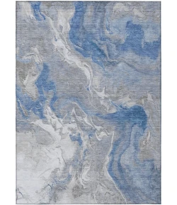 Addison Rugs Chantille Blue ACN1682 9ft. x 12ft. Rect. Rug