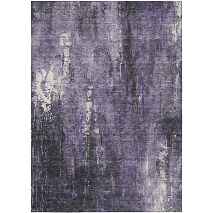 Addison Rugs Chantille Purple ACN1683 5ft. x 7ft.6in. Rect. Rug