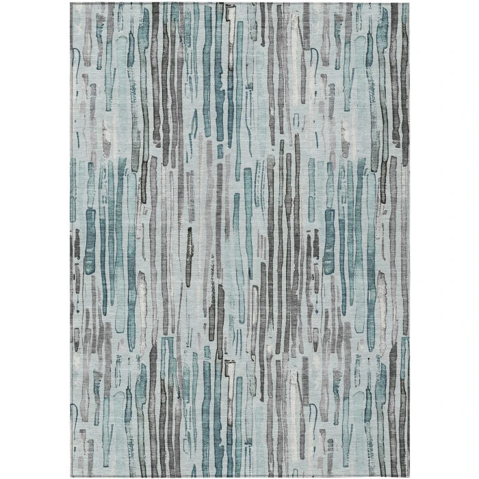Addison Rugs Chantille Teal ACN1684 9ft. x 12ft. Rect. Rug