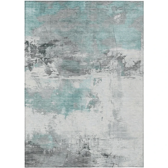 Addison Rugs Chantille Teal ACN1685 8ft. x 10ft. Rect. Rug