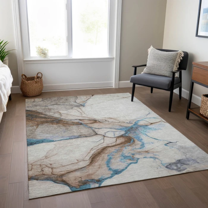 Addison Rugs Chantille Brown ACN1690 5ft. x 7ft.6in. Rect. Rug