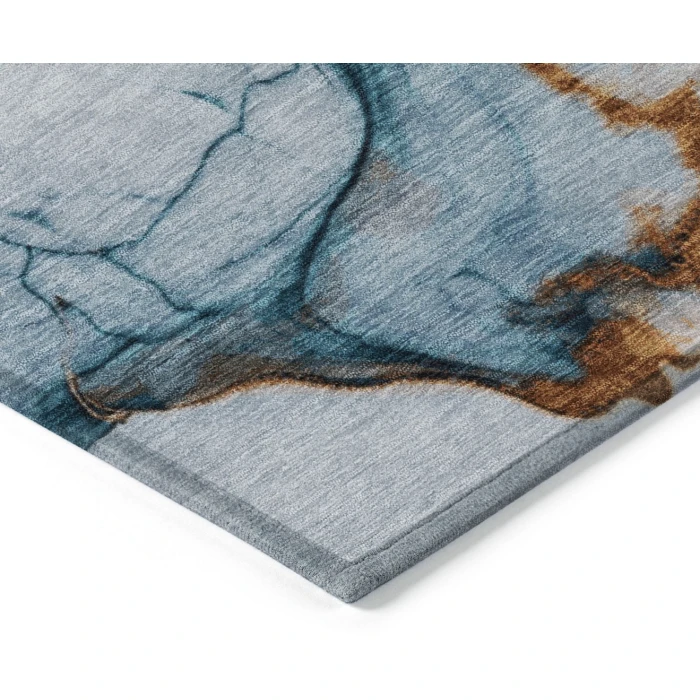 Addison Rugs Chantille Blue ACN1690 9ft. x 12ft. Rect. Rug
