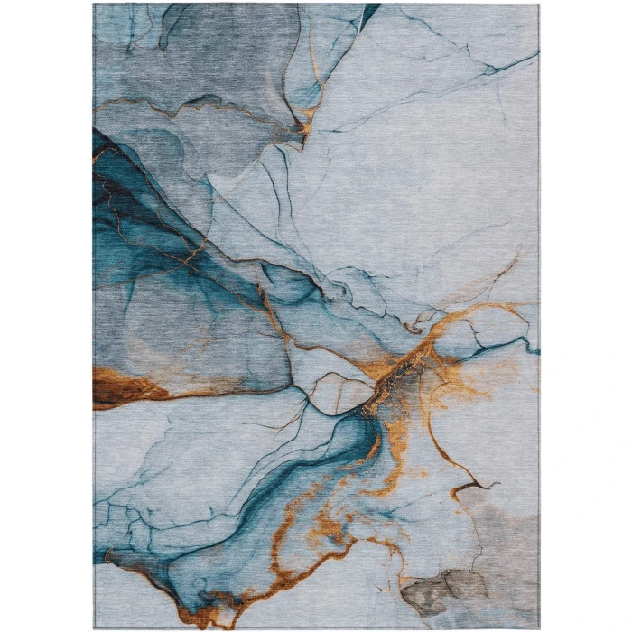 Addison Rugs Chantille Blue ACN1690 9ft. x 12ft. Rect. Rug