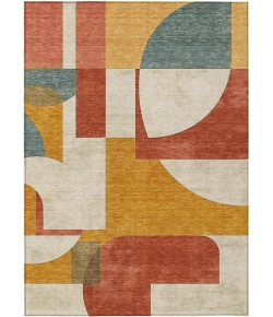 Addison Rugs Chantille Orange ACN1692 5ft. x 7ft.6in. Rect. Rug