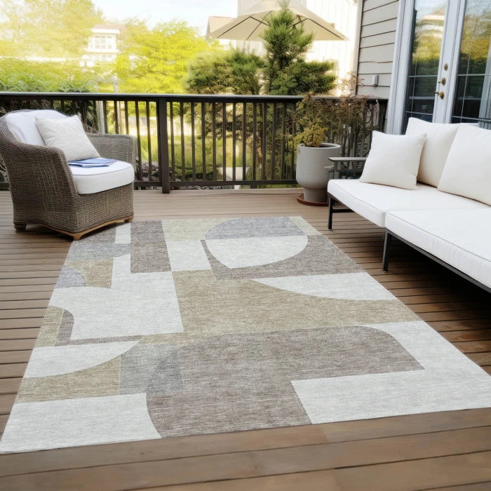 Addison Rugs Chantille Brown ACN1692 8ft. x 10ft. Rect. Rug