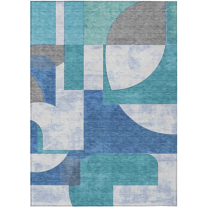 Addison Rugs Chantille Teal ACN1692 8ft. x 10ft. Rect. Rug