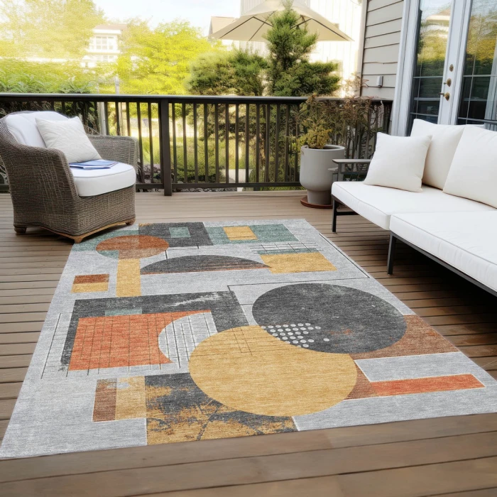 Addison Rugs Chantille Gray ACN1695 8ft. x 10ft. Rect. Rug