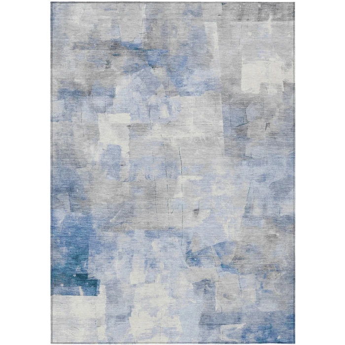 Addison Rugs Chantille Blue ACN1697 8ft. x 10ft. Rect. Rug