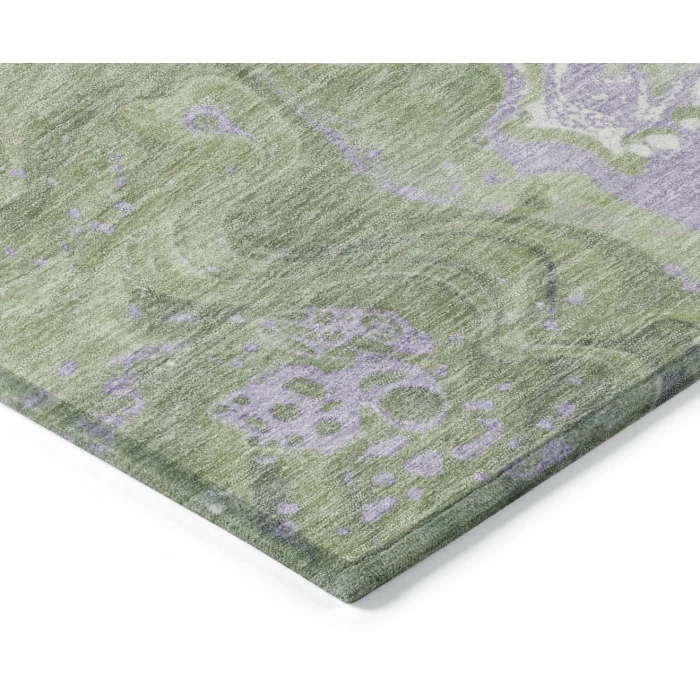 Addison Rugs Chantille Green ACN1701 5ft. x 7ft.6in. Rect. Rug
