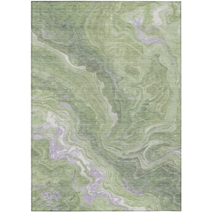 Addison Rugs Chantille Green ACN1701 5ft. x 7ft.6in. Rect. Rug